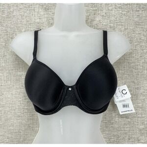 Chantelle Bra Womens 32C Black Comfort Chic Underwire T-Shirt Convertible C18JNV